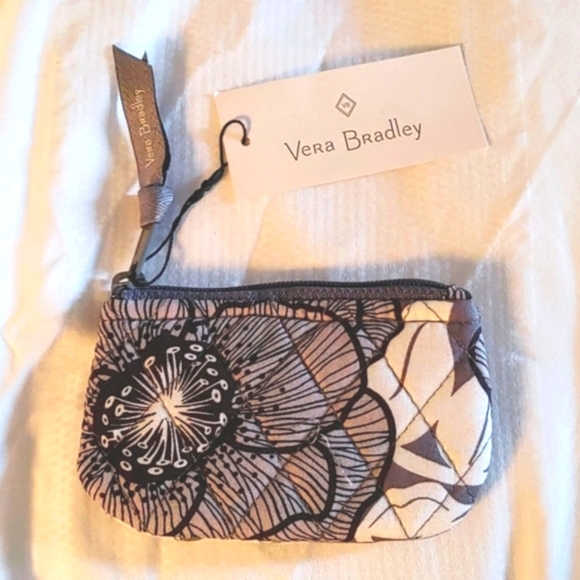 Vera Bradley Moon shadow meadow coin purse, NEW - Picture 1 of 4